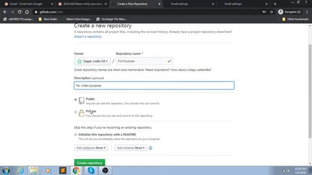 3) Create New Repository #GitHub смотреть онлайн