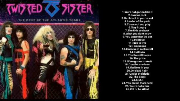 TWISTED S I S T E R ... Best Of