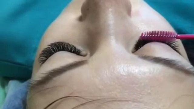 Наращивание ресниц 3d объём моя работа