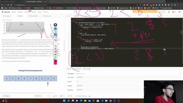 Introvert SDE | Leetcode Vlog | Next Permutation смотреть онлайн