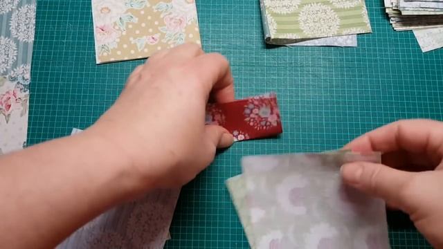 33. МК по пошиву 10 минутного лоскутного блока и изделие из него. смотреть онлайн