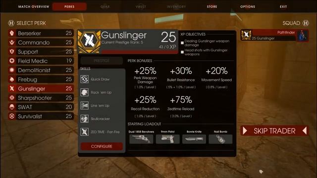 Killing Floor 2 | THE NEW BUFFED GUNSLINGER LINE EM UP! - Still A Bad Skill? смотреть онлайн