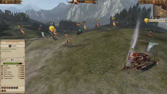 Empire vs Wood Elves | GRENADE LAUNCHING - Total War Warhammer 2 смотреть онлайн