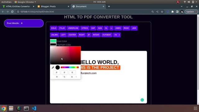 How to make HTML to PDF converter tool? - JavaScript source code смотреть онлайн