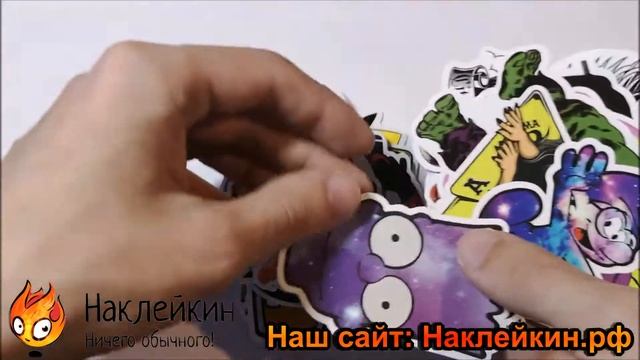 Наклейки/Стикеры "Подборка Mix" 50 Штук смотреть онлайн