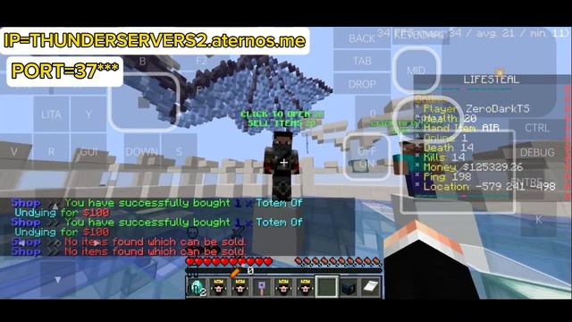 Public lifesteal Server Java/Pe Any Version | BEST ATERNOS SERVER , Parkour , duels , crates ?? смотреть онлайн