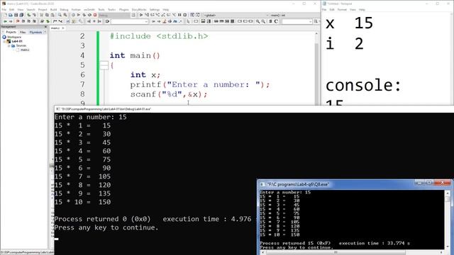 CSE016 Computers & Programming (Lab 4 Loops) смотреть онлайн