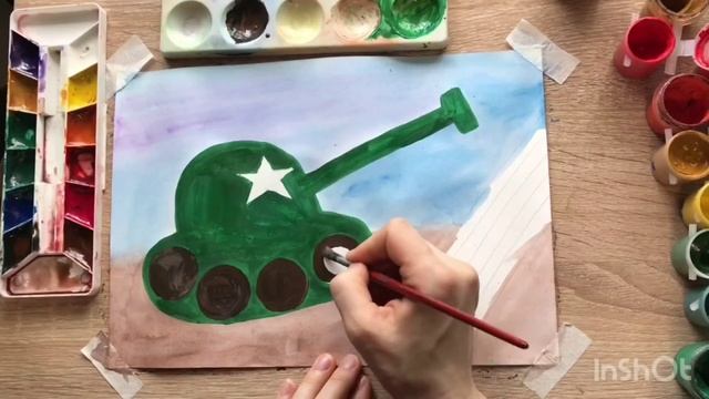 Рисование. "9 мая" смотреть онлайн
