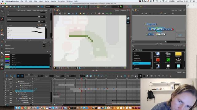 Animating with 8bit Pixel brush in Toon Boom Harmony Premium смотреть онлайн