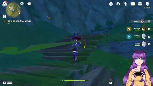 [Game with me]เล่นกิจพักร้อนมั้ง เนื้อเรื่อง1&2 | Genshin impact смотреть онлайн