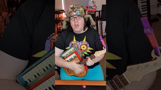 Where Is My Mind | Pixies | Kazookeylele Cover | Ukulele | Kazoo | Toy Piano #shorts смотреть онлайн