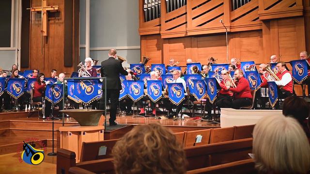 In The Bleak Midwinter - Holst; Big River Brass Band, Phyllis Miller, alto horn смотреть онлайн