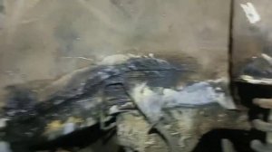 снятие порогов  обвеса 2,4 mitsubishi outlander 1 коррозия задних арок загнивание крыльев антикор