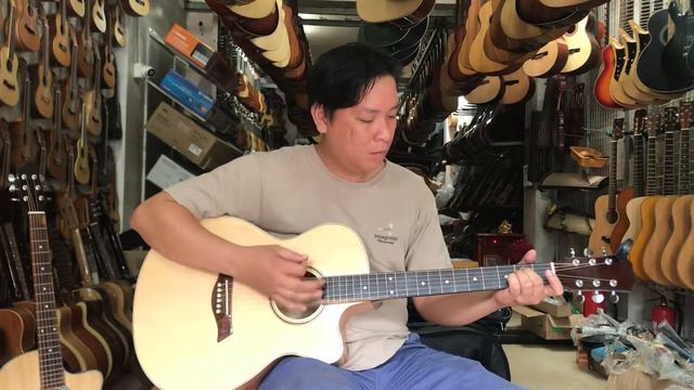Clip test đàn Guitar Hd120 gỗ hồng đào kỷ смотреть онлайн