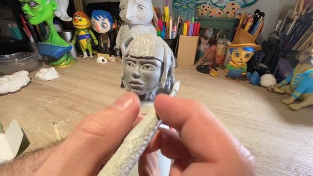 2 Hour Clay Sketch - Jim McKenzie Character Sculpting Time-lapse смотреть онлайн