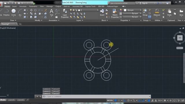COVER 2D DRAWING AUTOCAD 02 (mechcadcam.com) смотреть онлайн