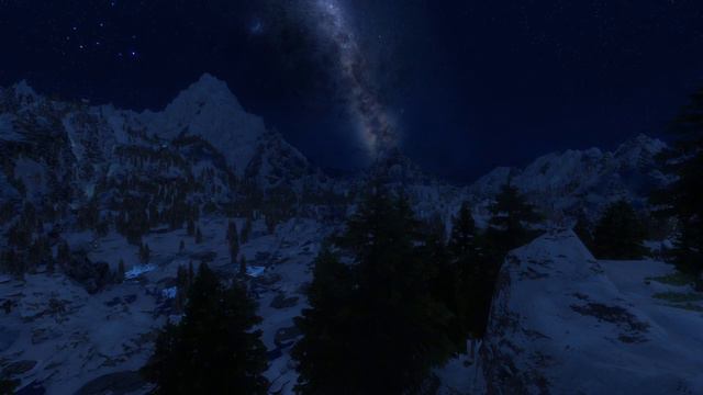 Skyrim Christmas Ambience - Christmas atmosphere - Ambience for studying and for holidays смотреть онлайн