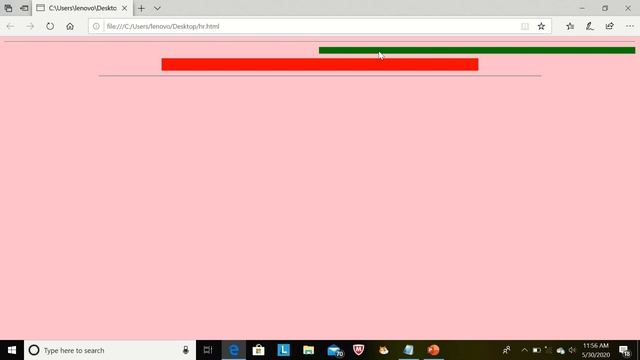 HR tag(Horizontal rule) to draw a line on web page смотреть онлайн