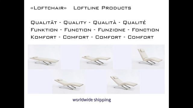 Lounge Chair named Loftchair made by Loftline смотреть онлайн