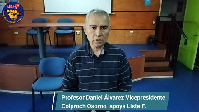 El profesor Daniel Álvarez lista S del comunal Osorno apoya a candidat@s de la Lista F al regional смотреть онлайн