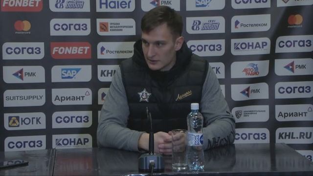 ТРАКТОР vs АДМИРАЛ / Послематчевая пресс-конференция смотреть онлайн