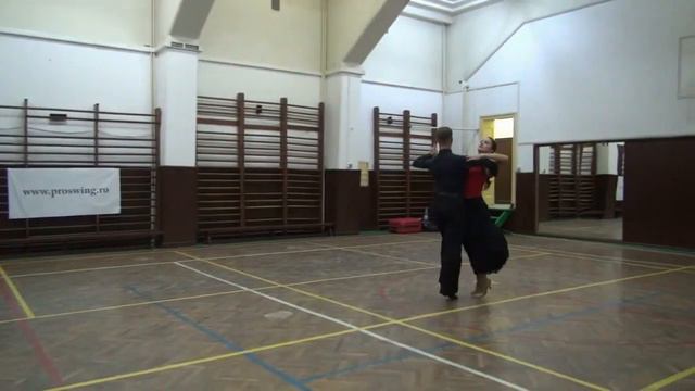 Continuous Chasse to Right following Continuous Chasse to Left - Quick Step смотреть онлайн