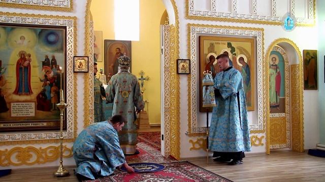 Служение епископа Елисея в 7-ю неделю по пятидесятнице, Коневской иконы Божией матери. смотреть онлайн