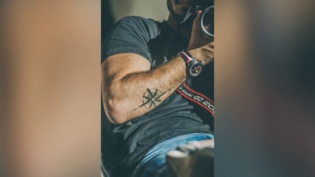 Compass Tattoo Designs | Compass Tattoo Time Lapse | Clock And Compass Tattoo Designs | Arrow Tatto