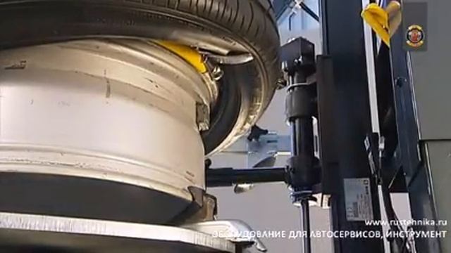 Монтаж шин RunFlat на оборудовании Nussbaum (Германия) смотреть онлайн