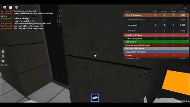 roblox site-35 how to escape through gate A смотреть онлайн