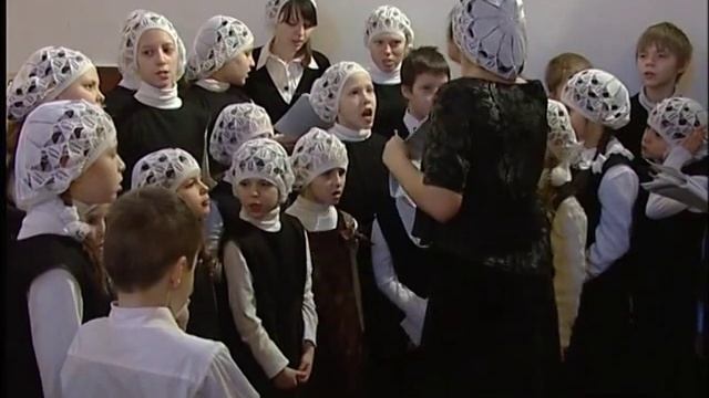 Рождественские колядки и песни в исполнении детского хора воскресной школы. 6 смотреть онлайн