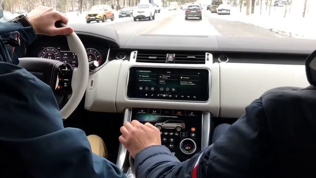 Твой голос - это каеф. Тест - драйв Range Rover Sport SVR 2021! смотреть онлайн
