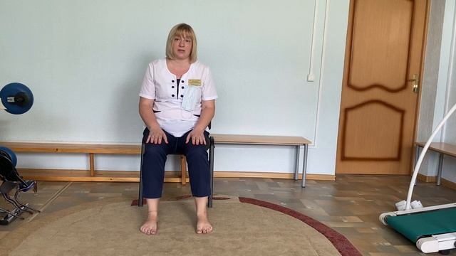 ГБУ ТЦСО "Марьино". Упражнения способствующие укреплению стоп. смотреть онлайн