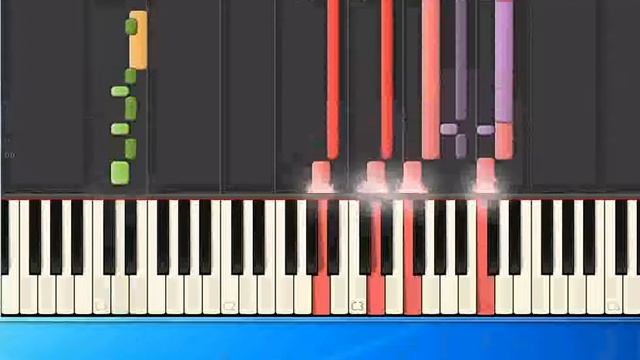 [Piano Tutorial Synthesia]Black Box - Fantasy (ge) смотреть онлайн