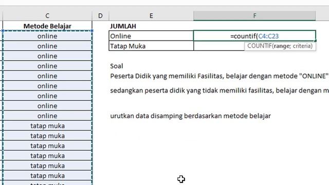 JAWABAN SOAL #1 Excel смотреть онлайн