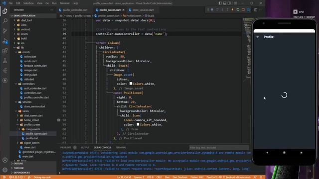 Read and Write User Profile | Flutter Chat App with Firebase | Realtime Chat App | Part 6 смотреть онлайн