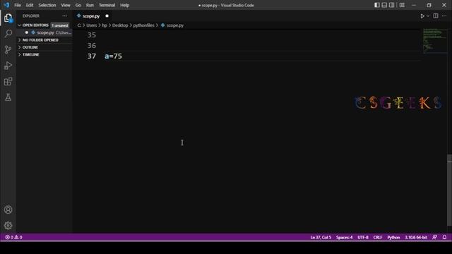 Python 3 Class#22:--LEGB Scops In Python смотреть онлайн