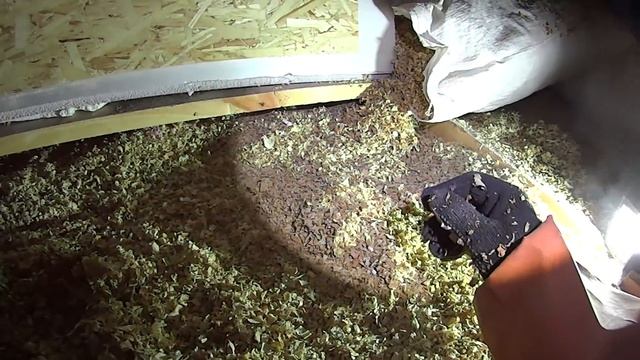 Самый лучший утеплитель в мире. Показываю и рассказываю подробно. Как утеплить опилками. смотреть онлайн