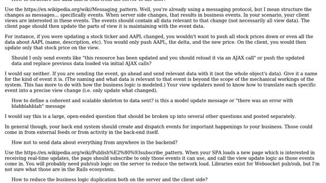 Software Engineering: How To Architecture A Realtime-heavy Websockets-based Web Application?
