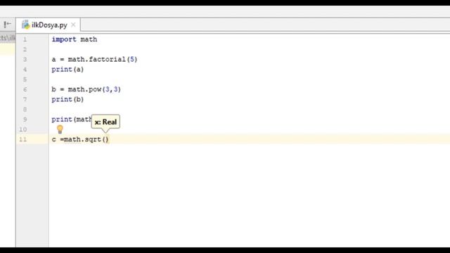 28 - Math Modülü | Python Dersleri смотреть онлайн