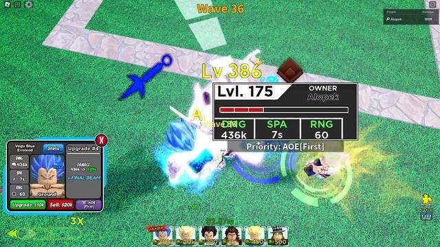 Vegeta Only Challenge! (Secretly OP!) | All Star Tower Defense смотреть онлайн