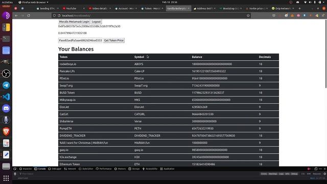 GetAll tokens & send transaction with moralis Web3 смотреть онлайн