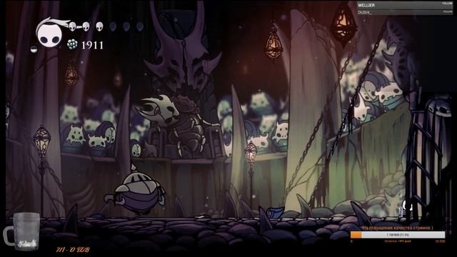 Hollow Knight-Фармим много ГЕО ,покупаем всё, убиваем всех!! смотреть онлайн