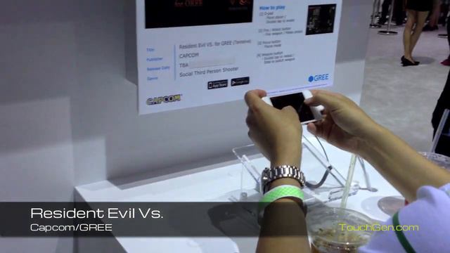 Resident Evil Vs. on GREE for iOS and Android смотреть онлайн