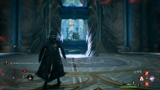 Hogwarts Legacy Rockwoods Trial How To Solve Puzzle And Get Across смотреть онлайн