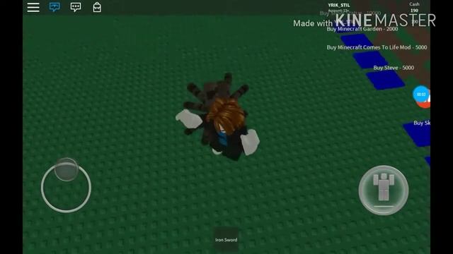 ROBLOX VS Minecraft строим и ломаем.Майнкрвфт внутри роблокс смотреть онлайн