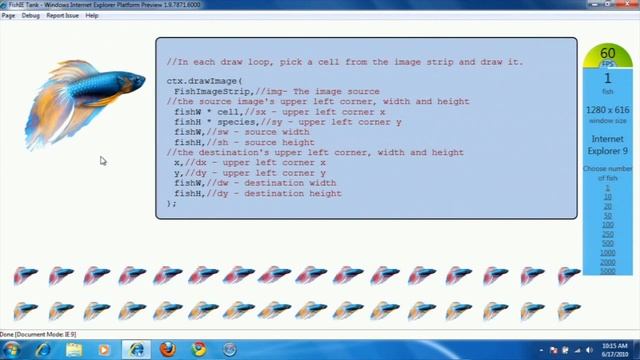 Internet Explorer 9 Platform Preview 3: A Look at Canvas смотреть онлайн