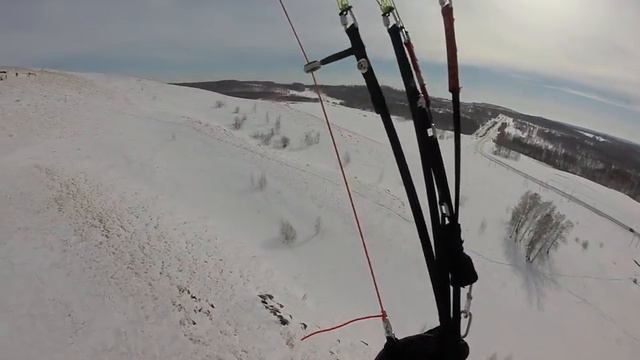 Параплан - полёт на точность. Попытка № 3. смотреть онлайн