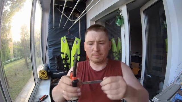 Мусат самодельный для правки ножа. смотреть онлайн