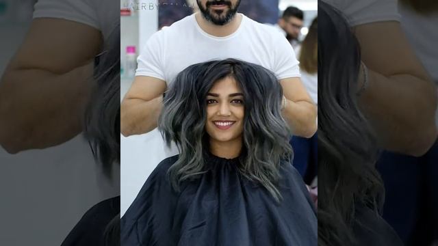 Ash Grey Shade Blend Hair Transformation смотреть онлайн